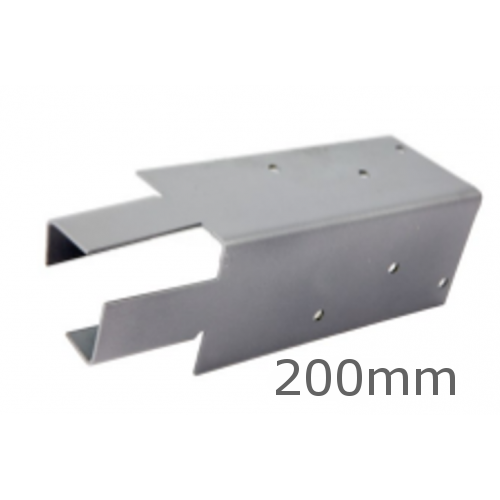 200mm Mortice Arris Rail Bracket
